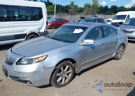 2012 Acura Tl 3.5 из США, поврежденный, VIN 19UUA8F26CA033459